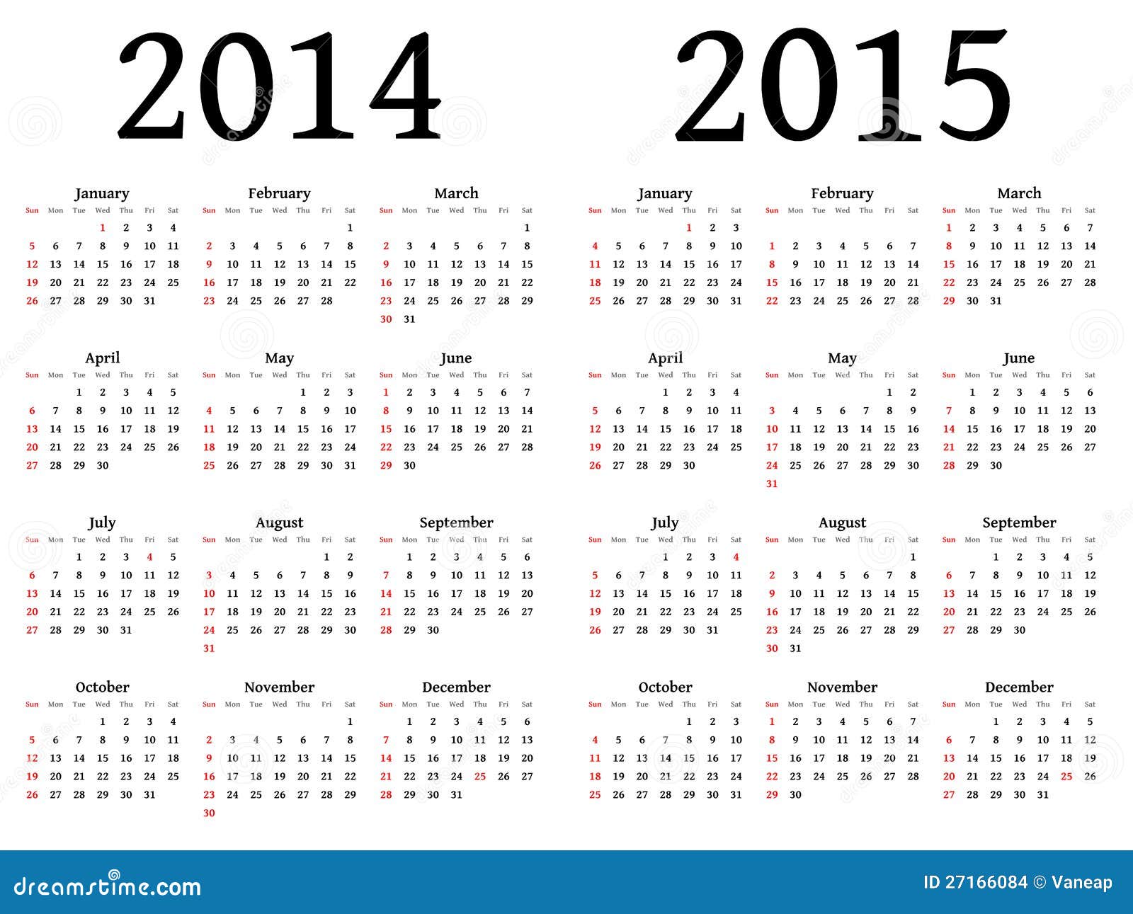 Calendario 2013 2014 2015