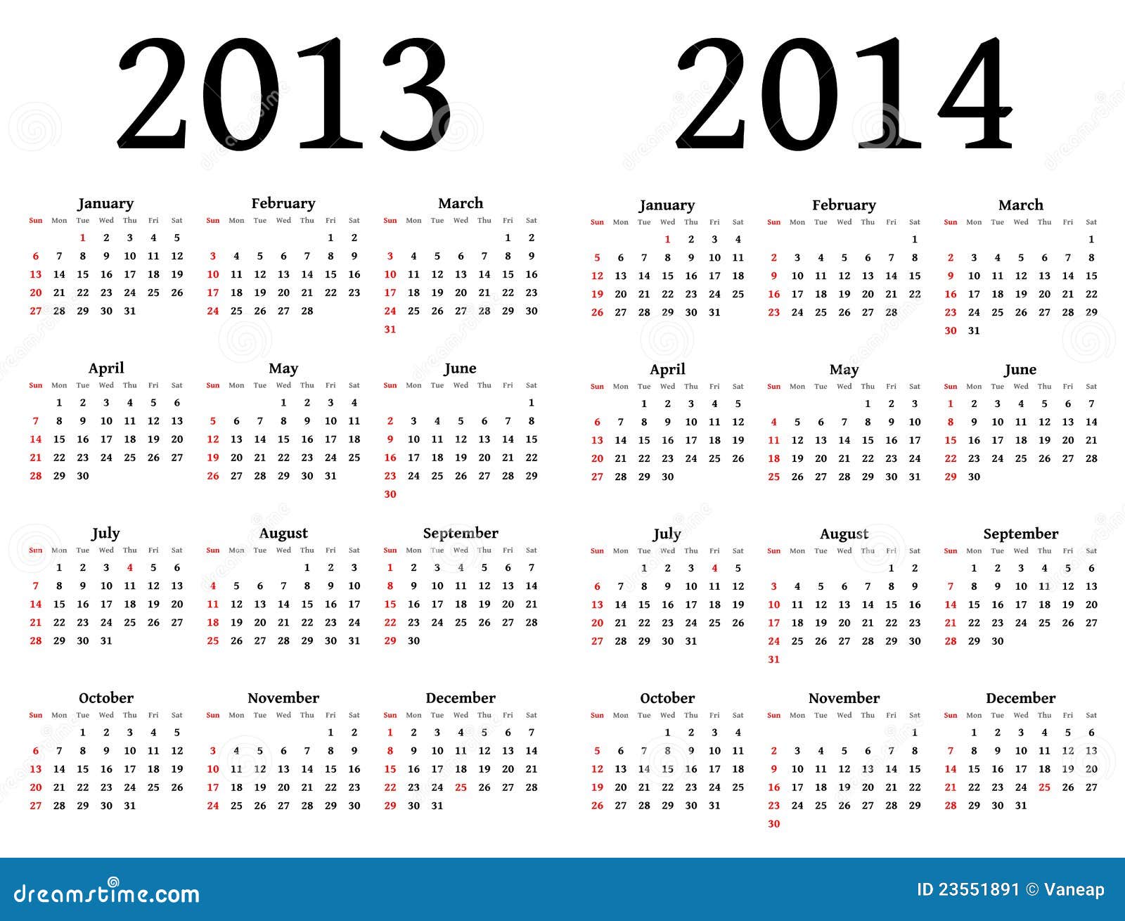 Calendario 2013 2014