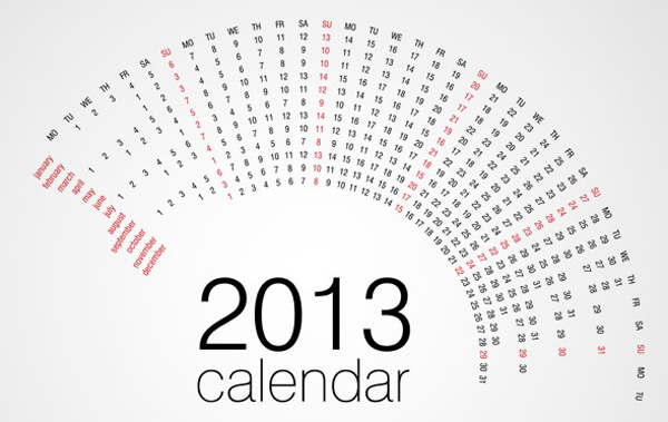 Calendario 2013