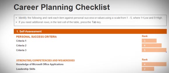 Career Path Template