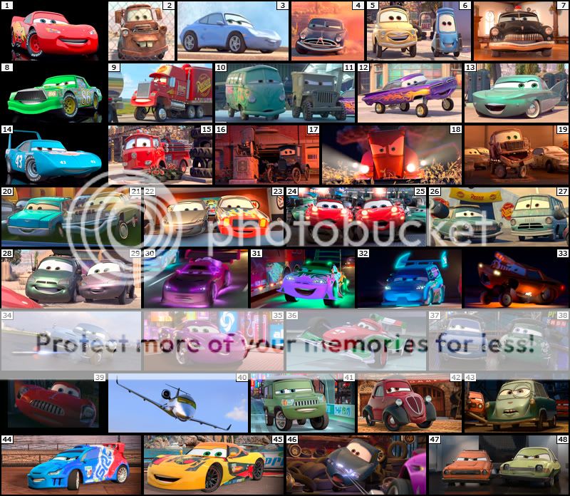 Cars 2 Characters