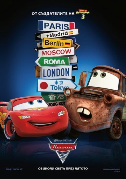 Cars 2 Characters