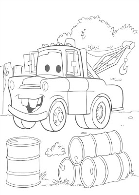 Cars 2 Coloring Pages