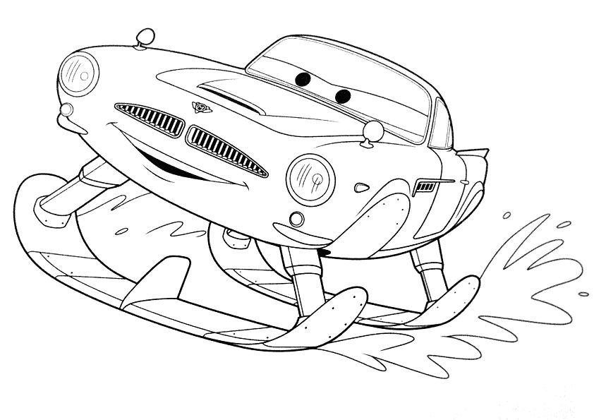 Cars 2 Coloring Pages