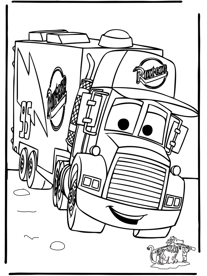 Cars 2 Coloring Pages