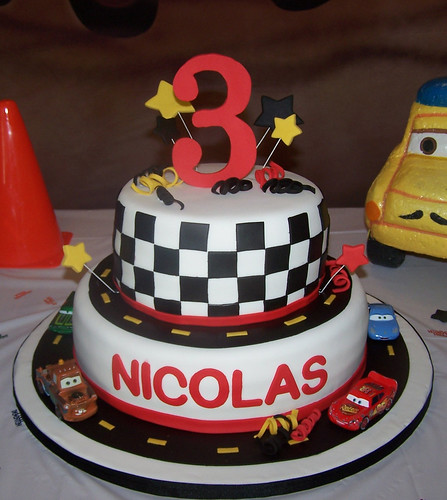 Cars Cake Design