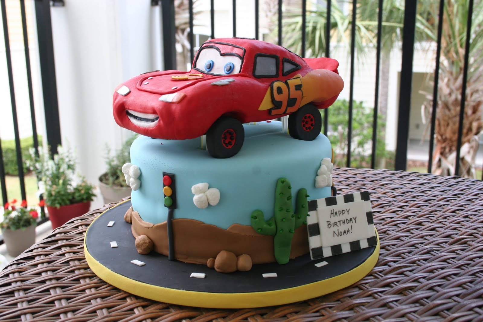 Cars Cake Design