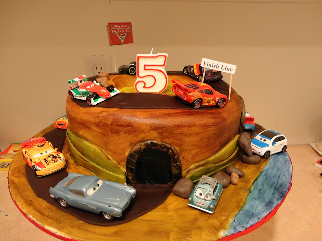 Cars Cake Design