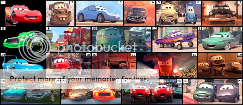 Cars Characters