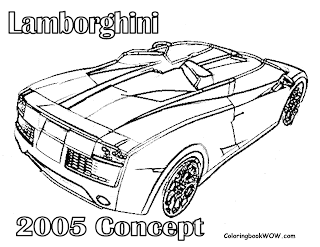 Cars Coloring Pages