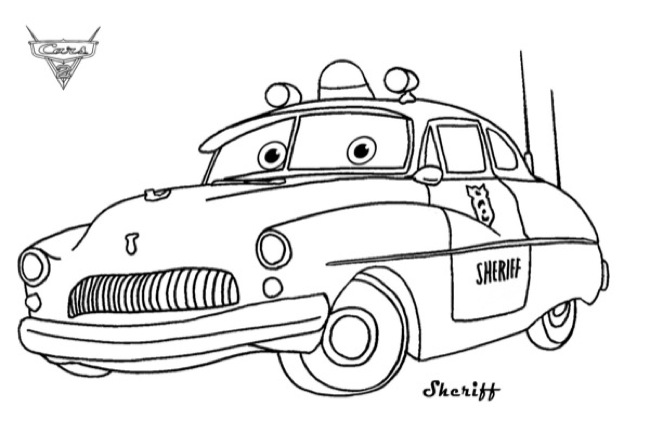 Cars Coloring Pages Mater