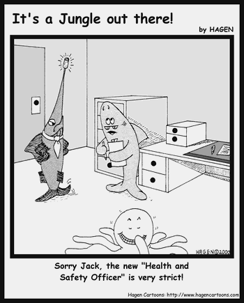 Cartoon Health And Safety Pictures