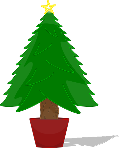 Cartoon Pictures Of Christmas Trees