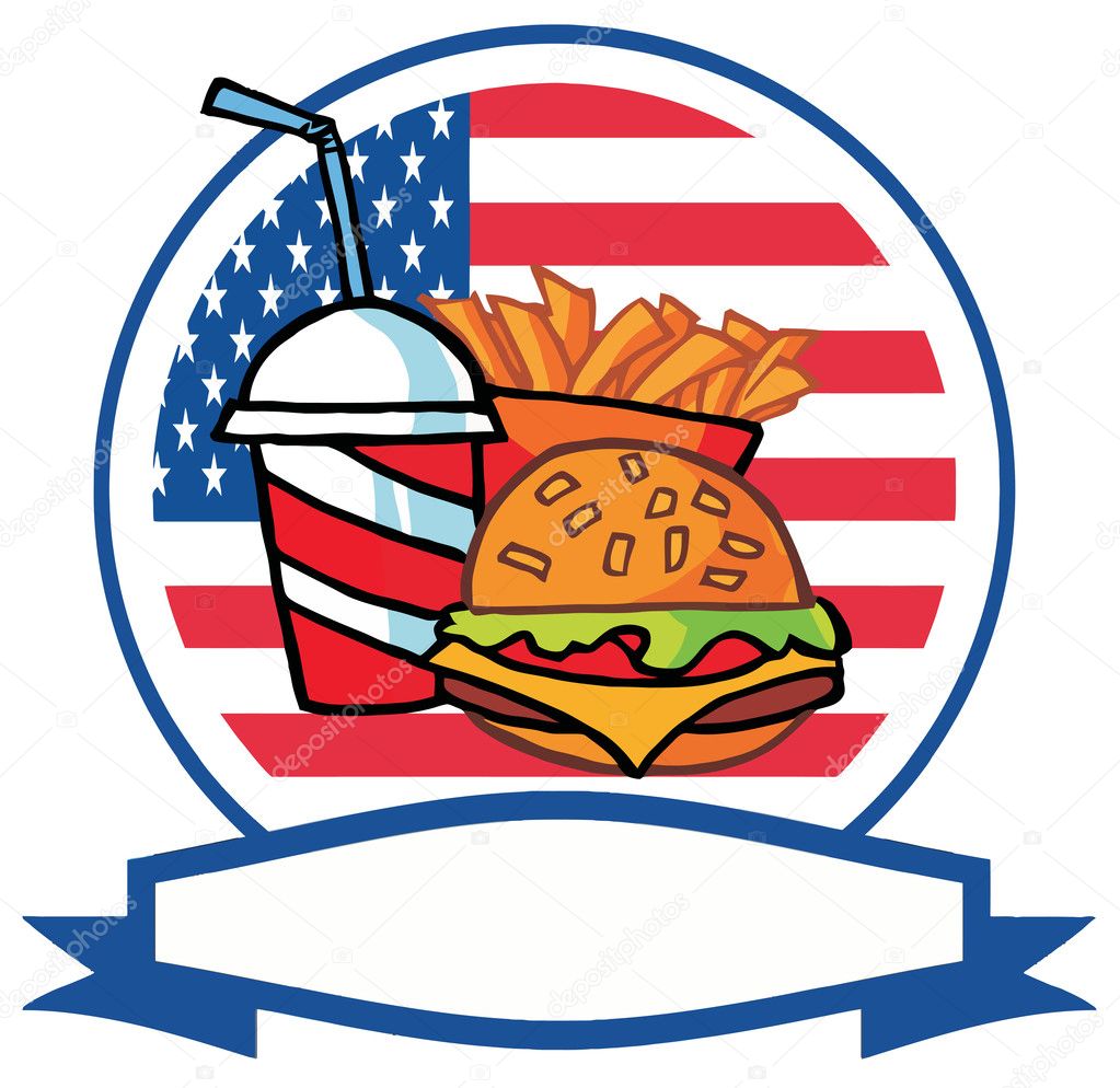 Cartoon Usa Flag Pictures