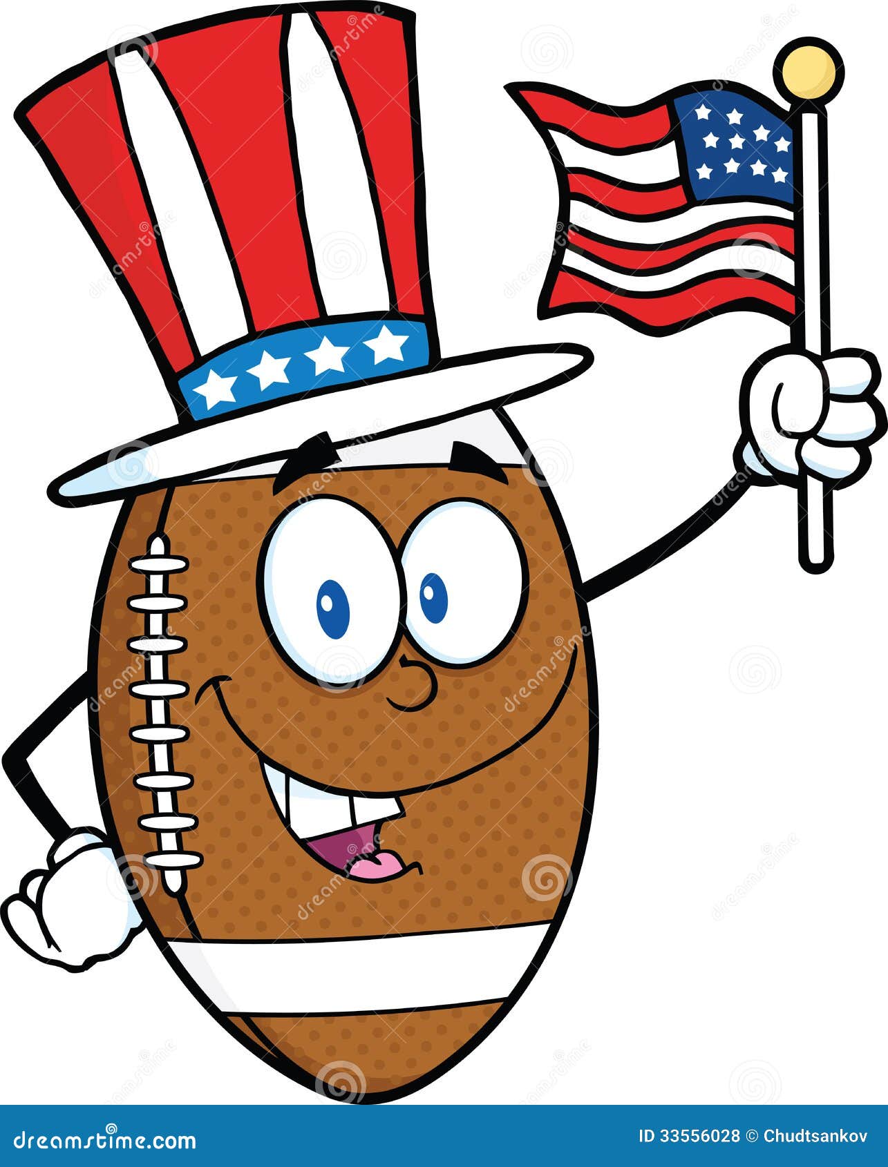 Cartoon Usa Flag Pictures