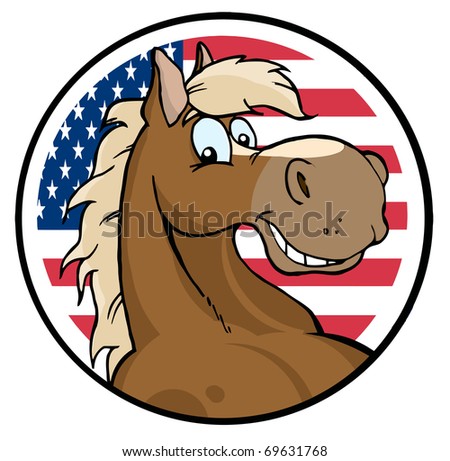 Cartoon Usa Flag Pictures