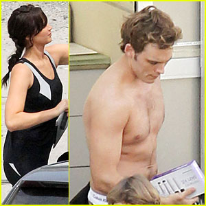 Catching Fire Finnick Shirtless