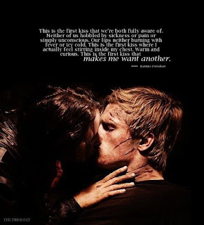 Catching Fire Movie Katniss And Peeta Kissing