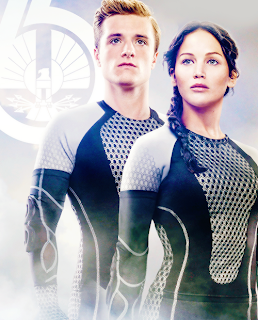 Catching Fire Poster Peeta Katniss