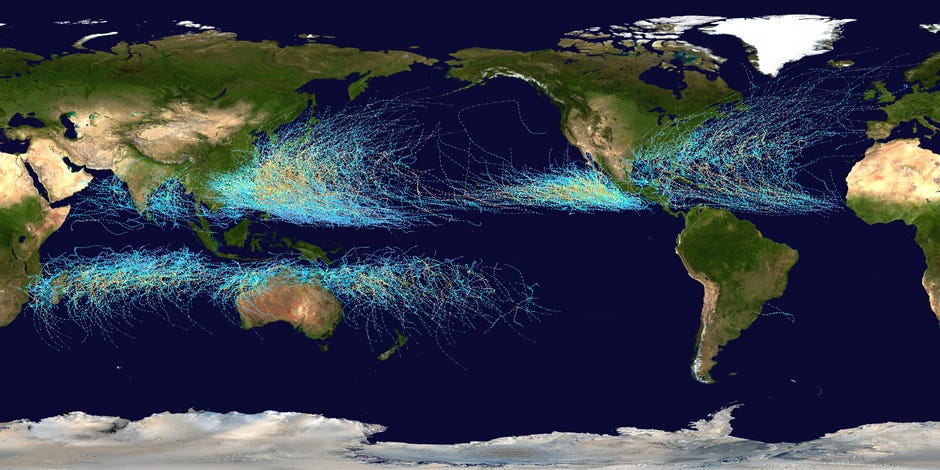 Categories Of Hurricanes And Wind Speeds