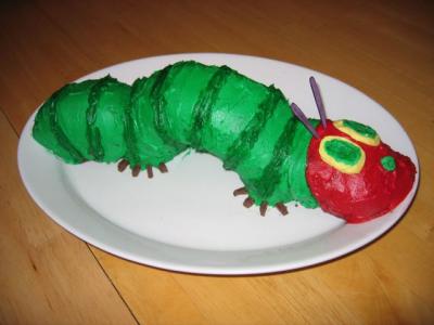 Caterpillar Cake