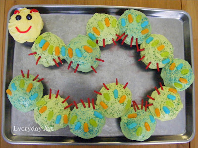 Caterpillar Cake