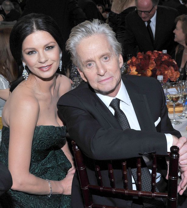 Catherine Zeta Jones And Michael Douglas 1999