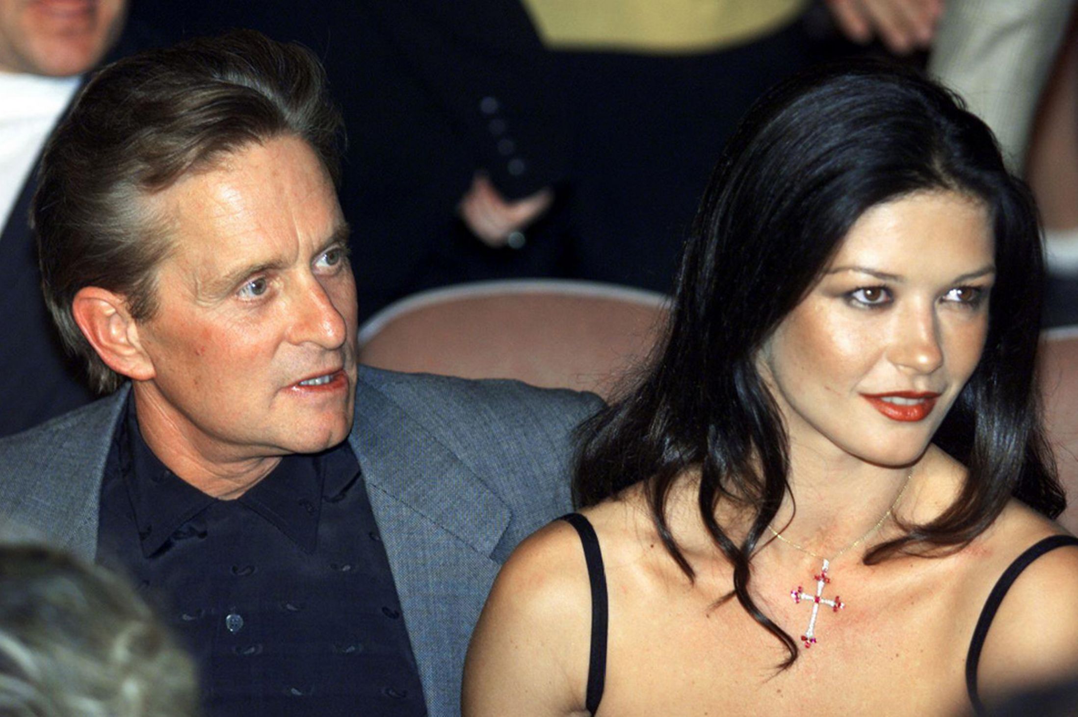 Catherine Zeta Jones And Michael Douglas 1999