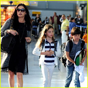 Catherine Zeta Jones Children 2012