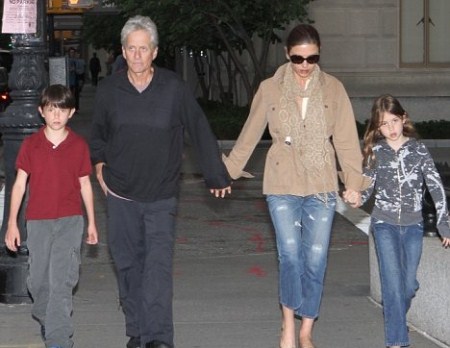 Catherine Zeta Jones Children 2012