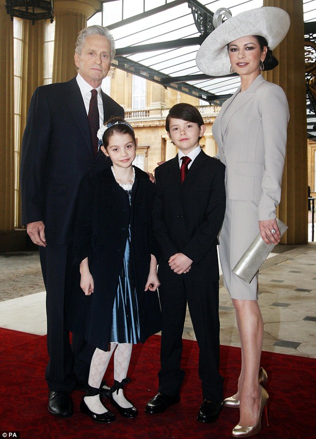 Catherine Zeta Jones Children Now