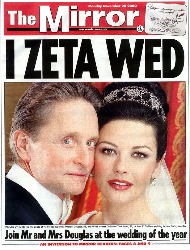 Catherine Zeta Jones Wedding Pics