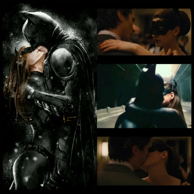 Catwoman And Batman Kiss