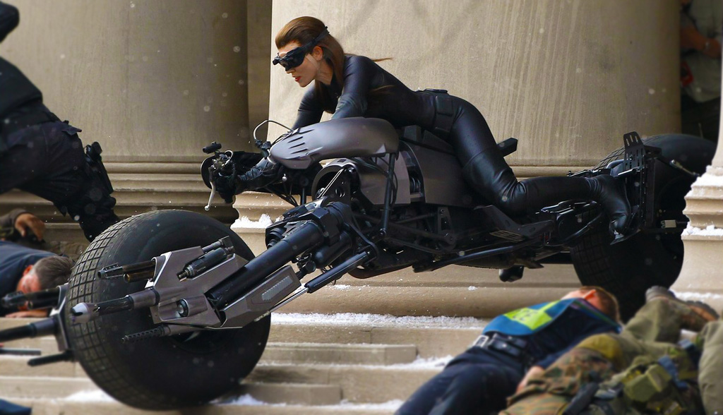 Catwoman Anne Hathaway Bike