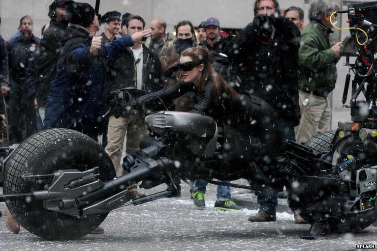 Catwoman Anne Hathaway Bike