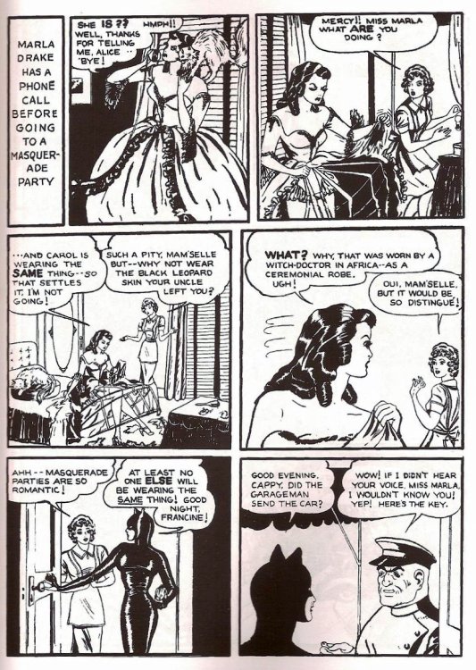 Catwoman Comic Strip