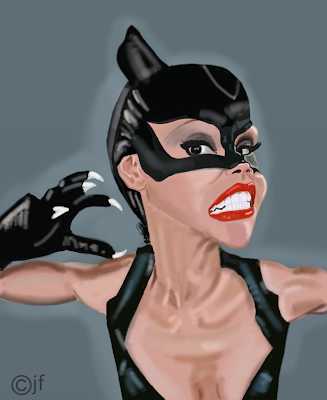 Catwoman Halle Berry Face