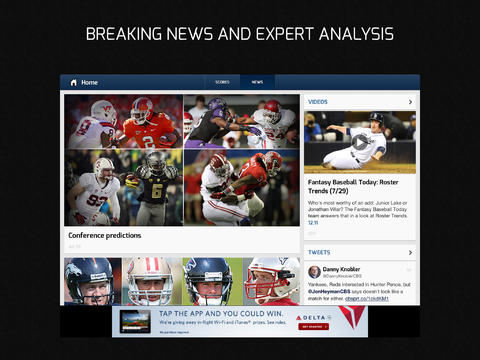 Cbs Sports Fantasy Football App Ipad