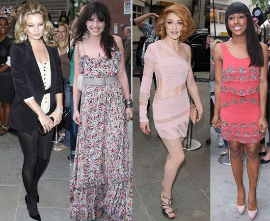 Celebs In Topshop Dresses