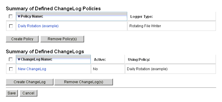 Changelog Format