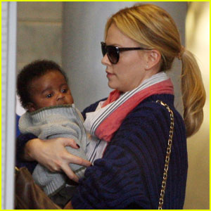 Charlize Theron Baby African American