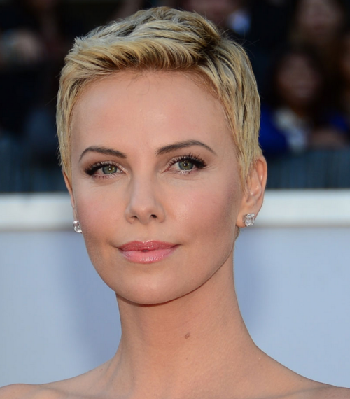 Charlize Theron Hair 2013