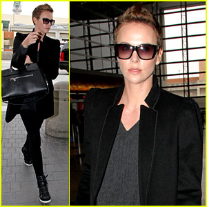 Charlize Theron Hair 2013