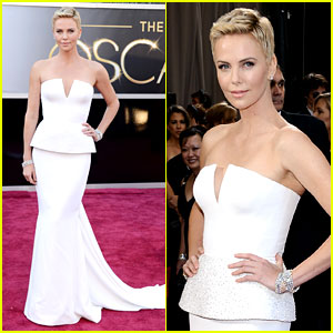 Charlize Theron Hair 2013