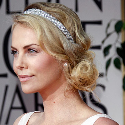 Charlize Theron Hair Updo