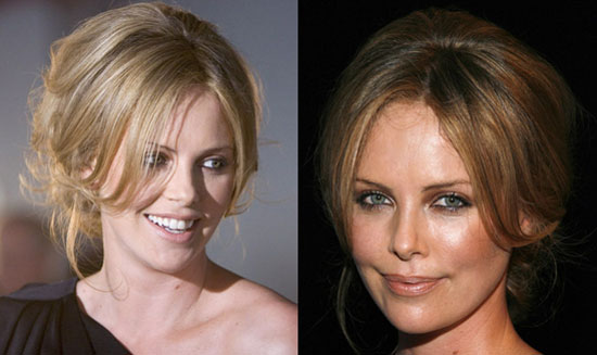 Charlize Theron Hair Updo