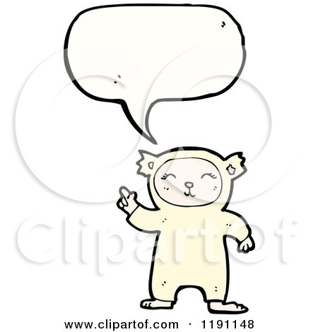 Child Speaking Cartoon