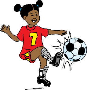 Children Playing Football Drawing