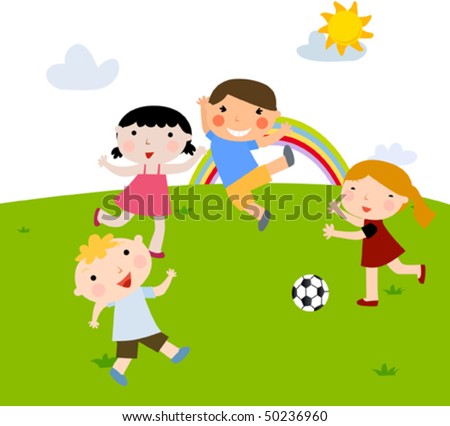 Children Playing Football Pictures