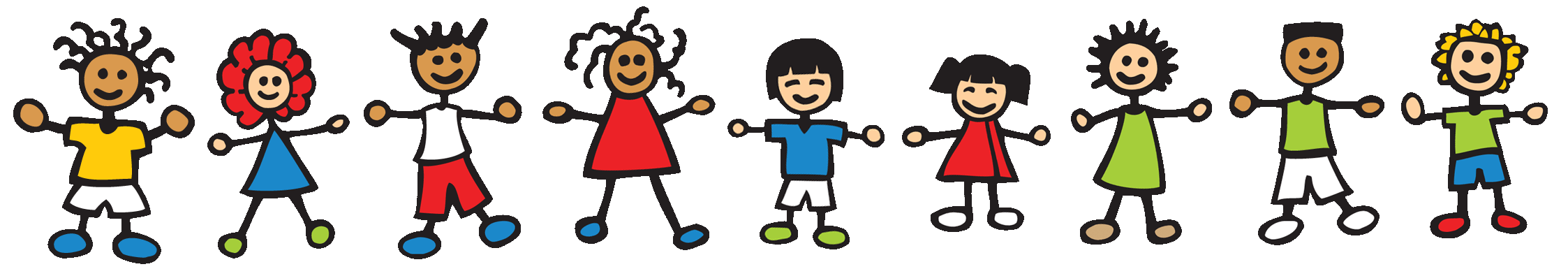 Children Playing Games Cartoon